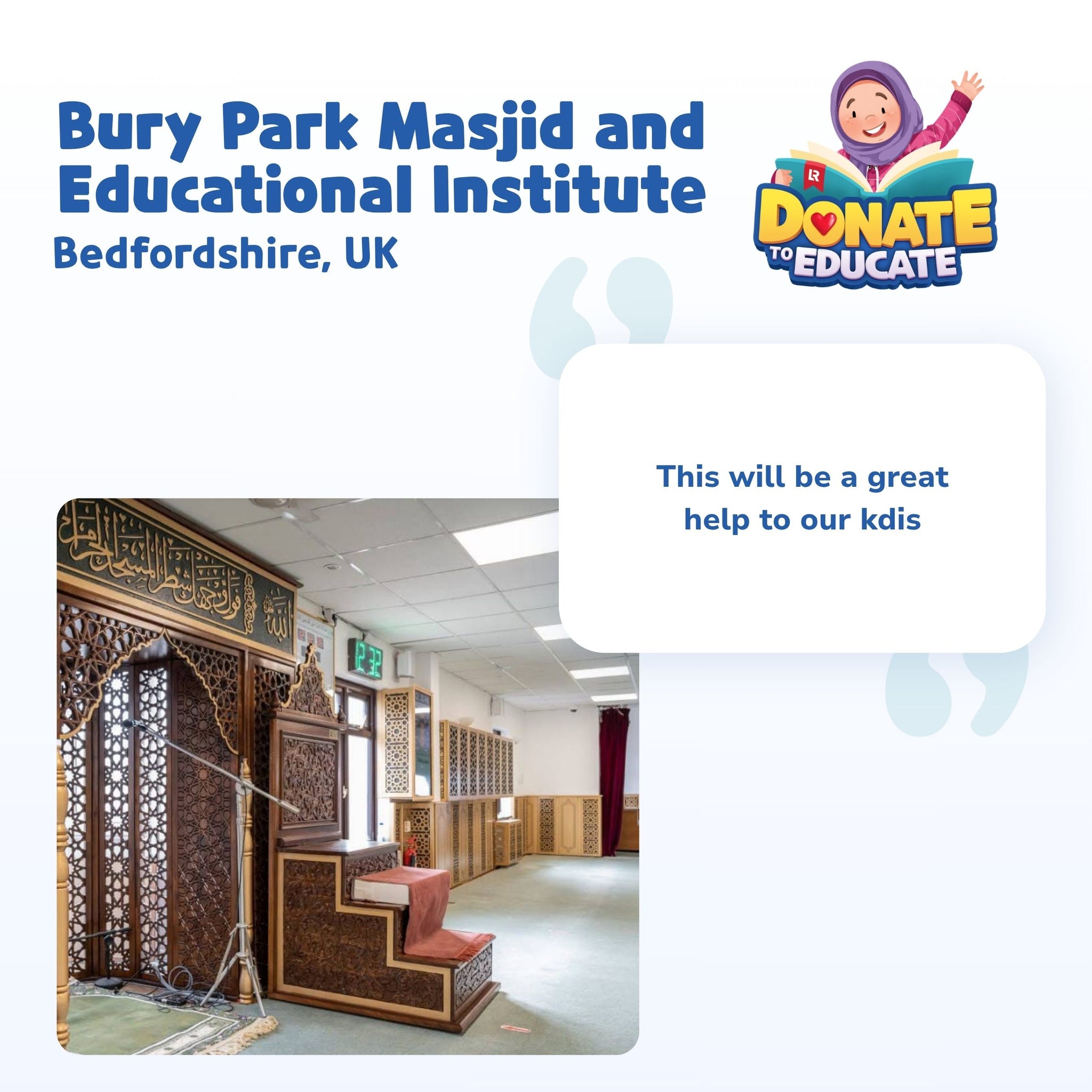 Donate to Educate: Package 2