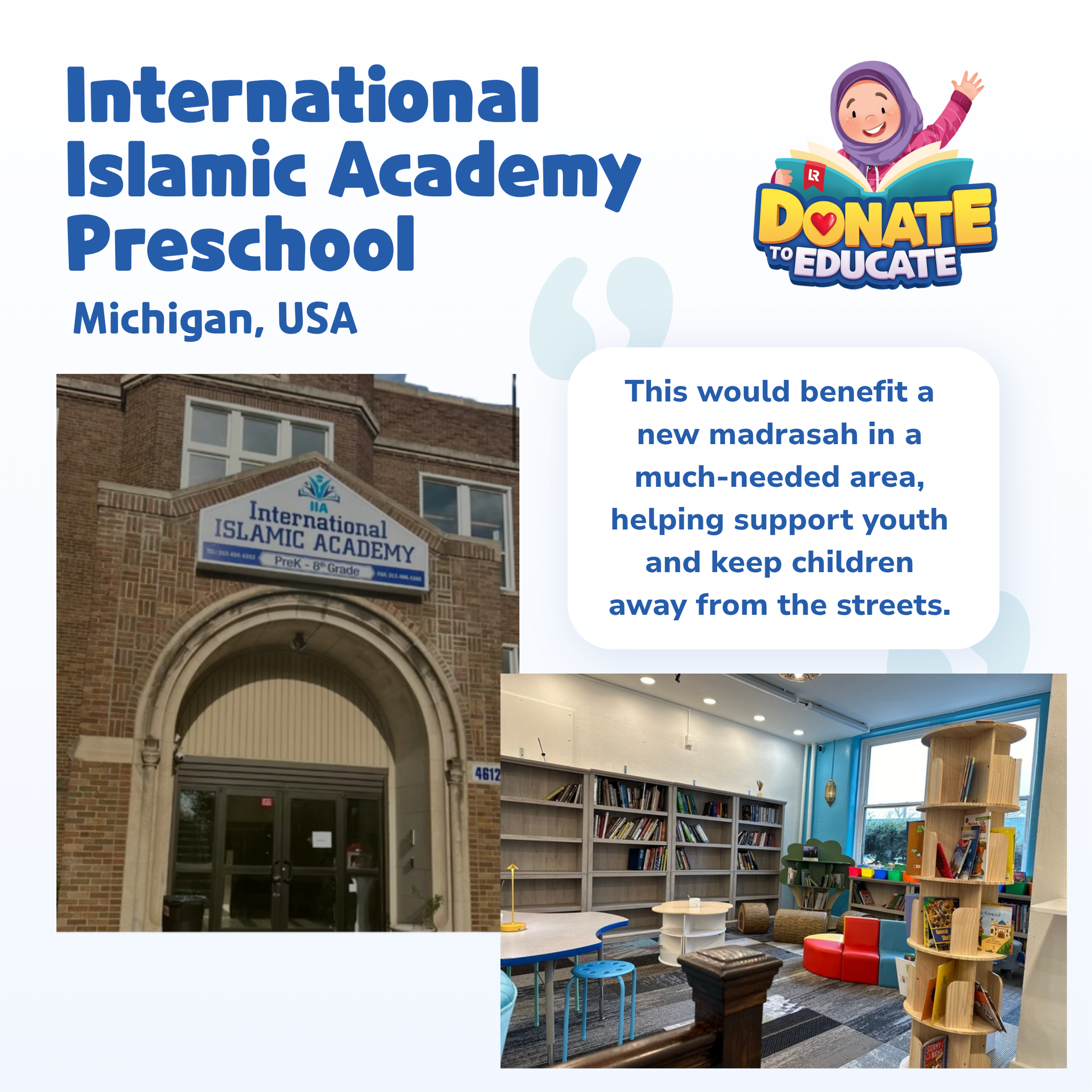 Donate to Educate: Package 1
