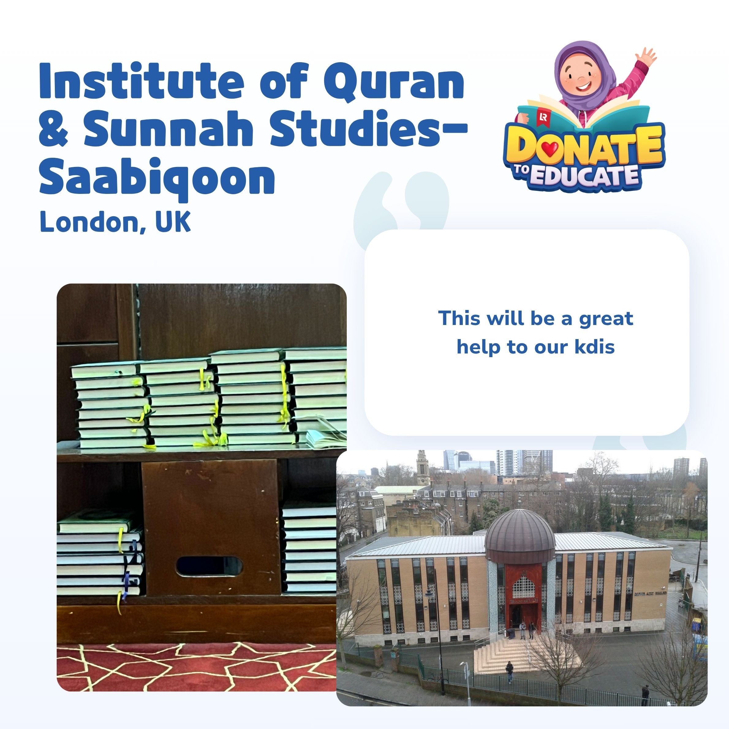Donate to Educate: Package 2