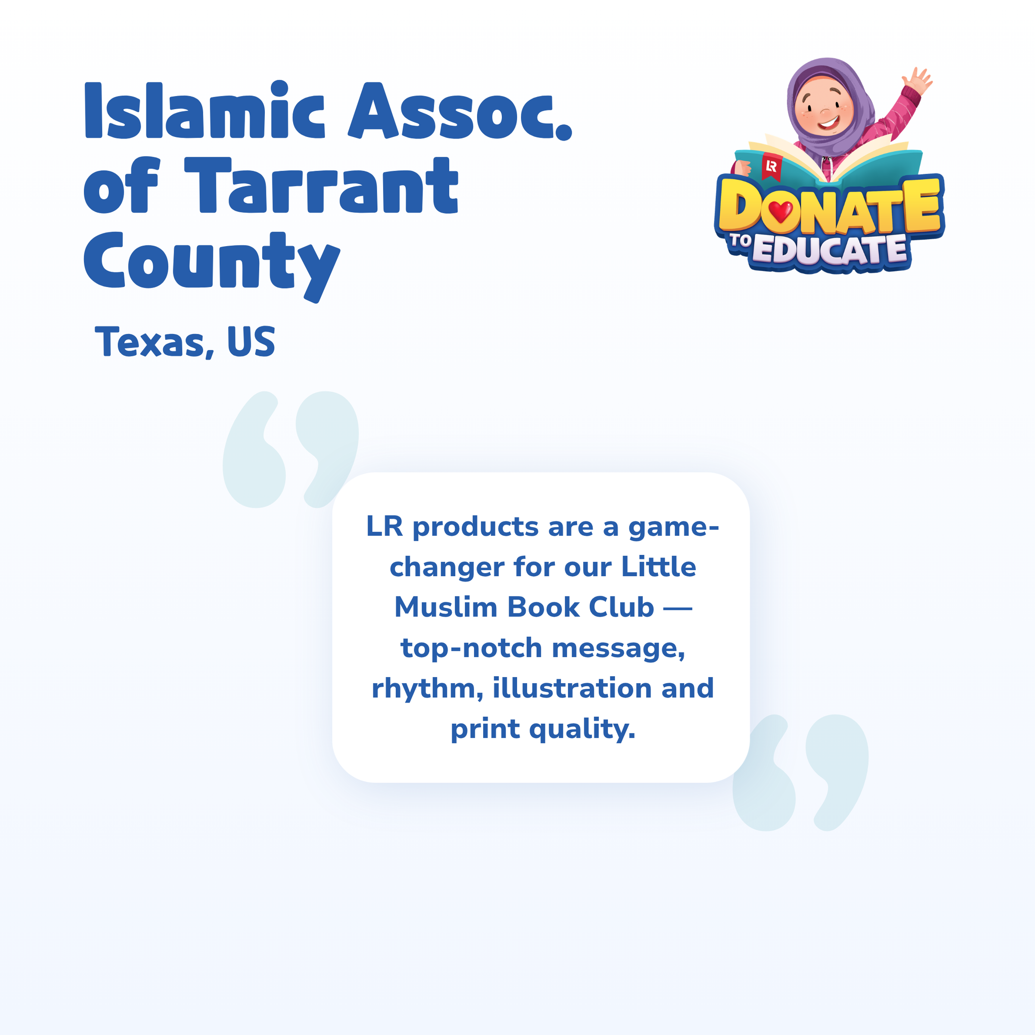 Donate to Educate: Package 2