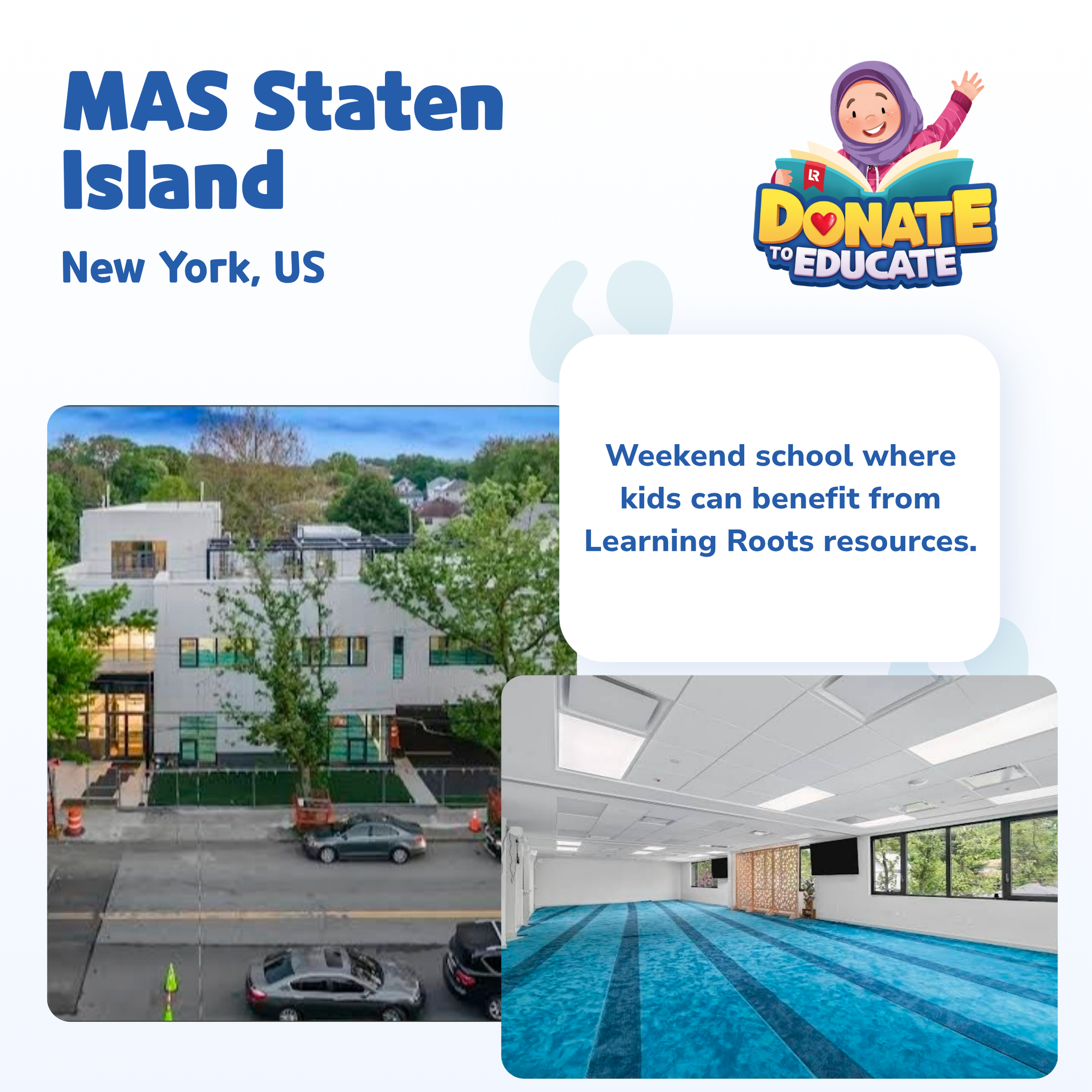 Donate to Educate: Package 1