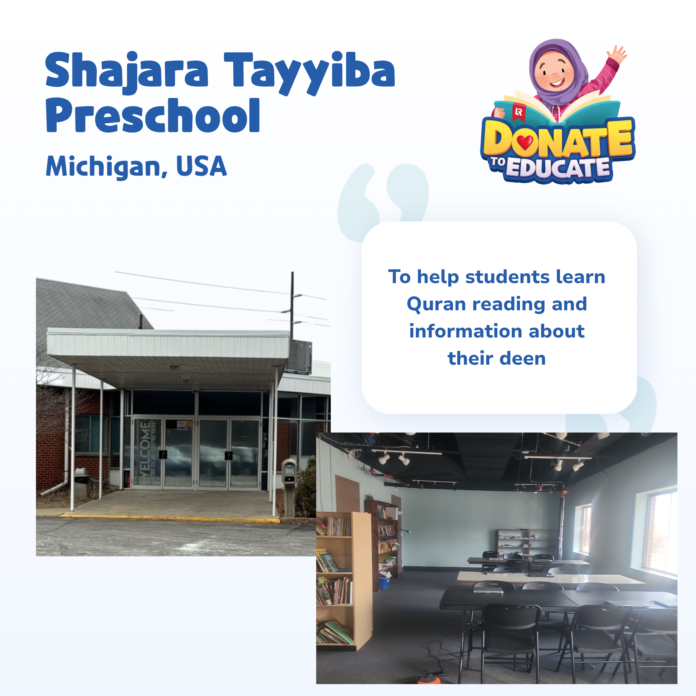 Donate to Educate: Package 1