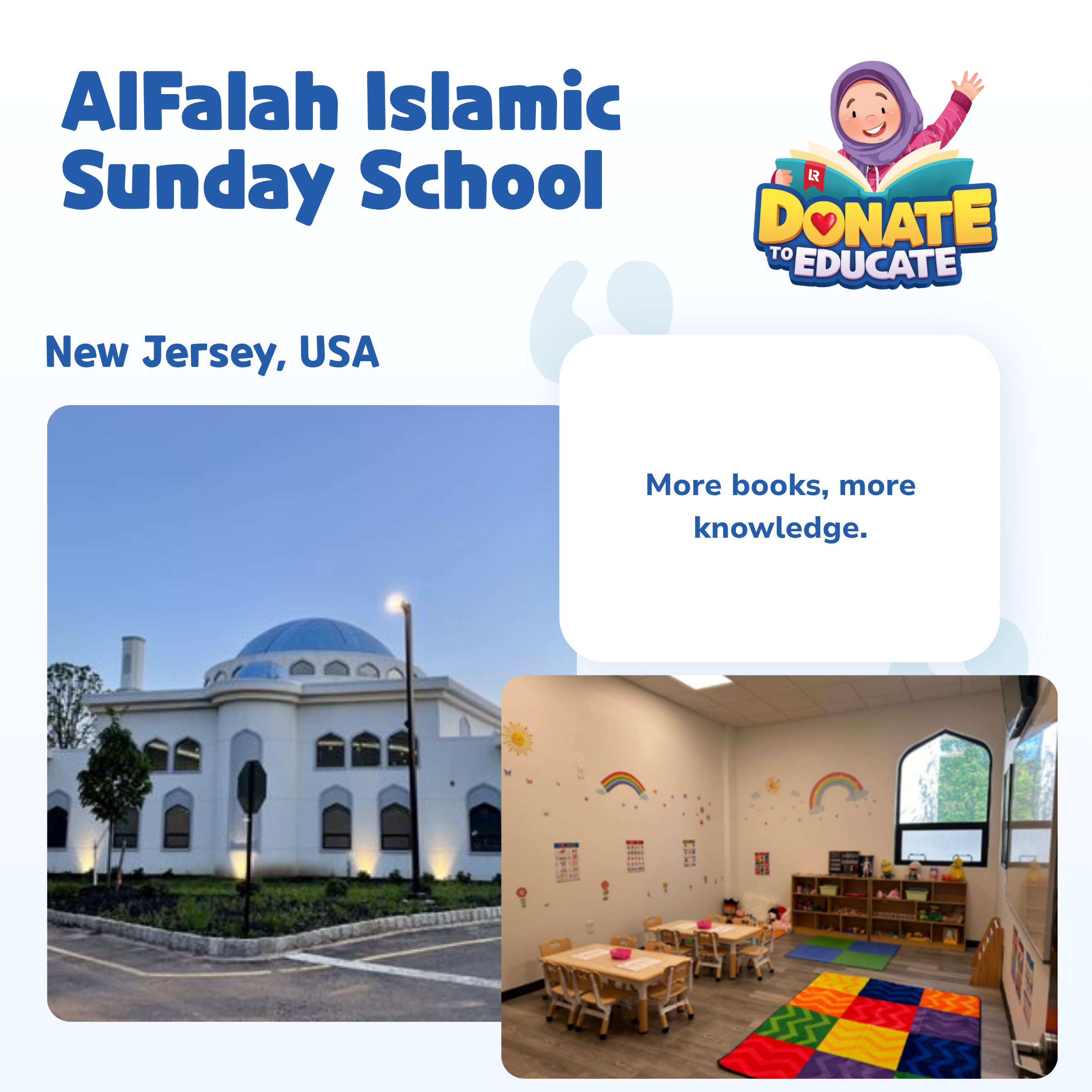 Donate to Educate: Package 1