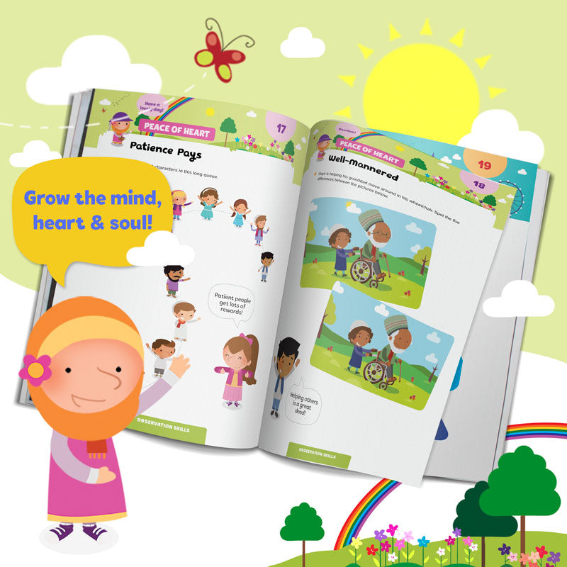 Hajj & Umrah Activity Book Set (Big & Little Kids)