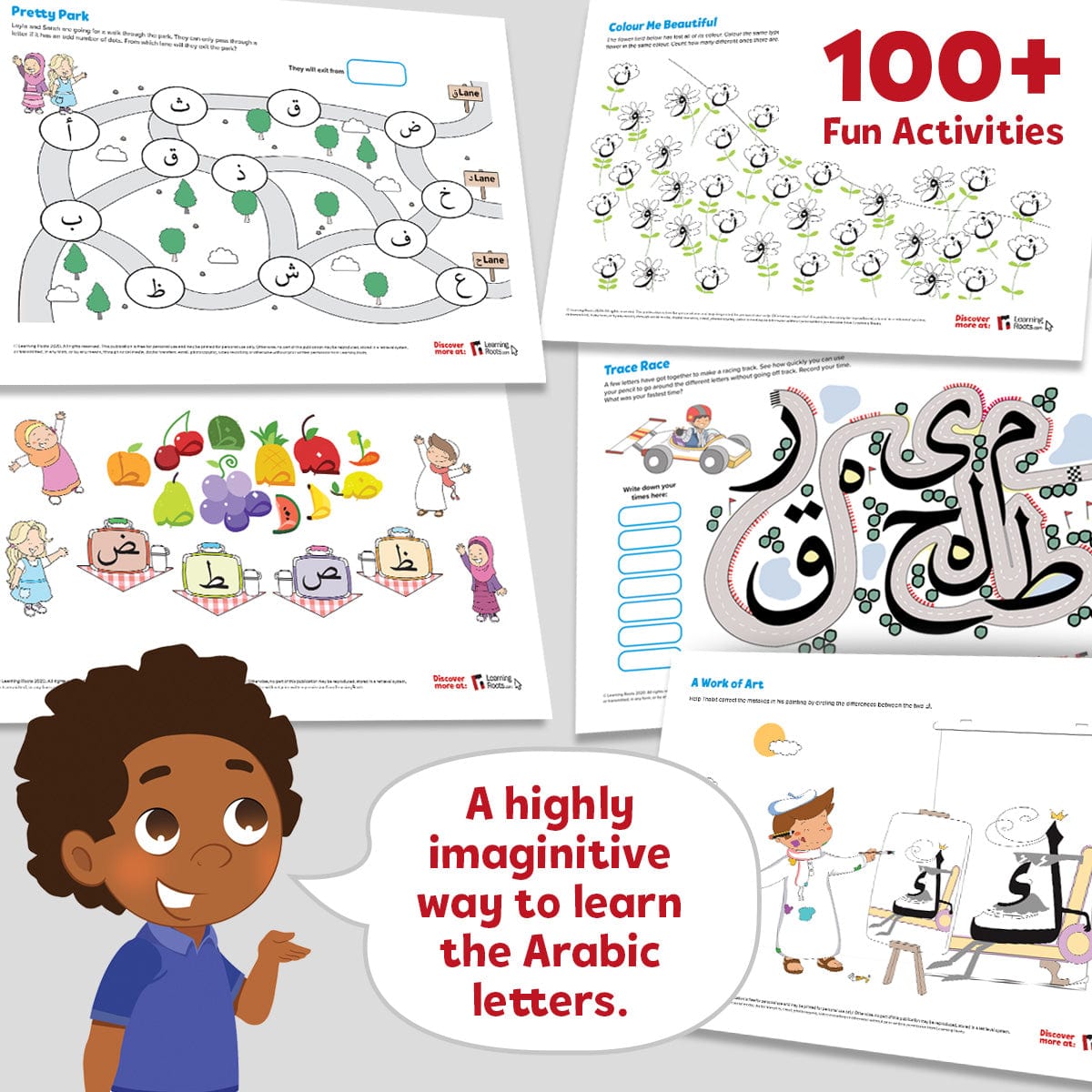 Arabic Letters Activity Pack (Digital Download)