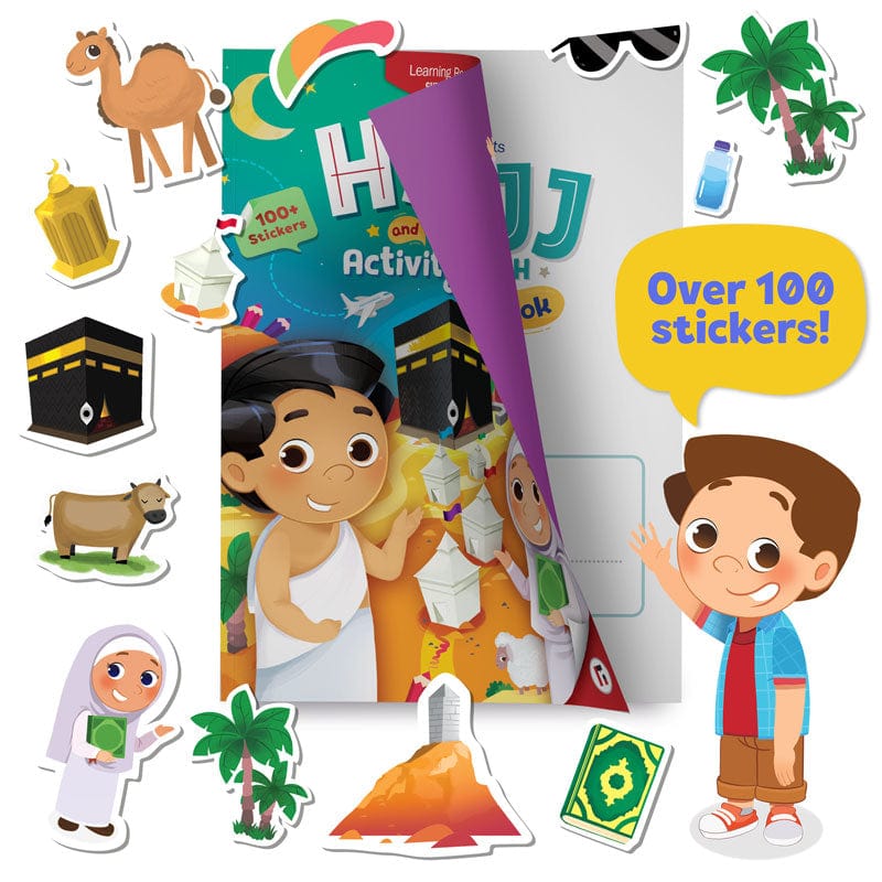 Hajj & Umrah Activity Book Set (Big & Little Kids)