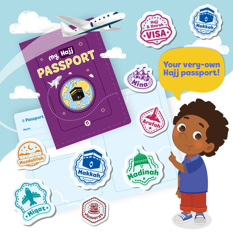 Hajj &amp; Umrah Activity Book (Big Kids)