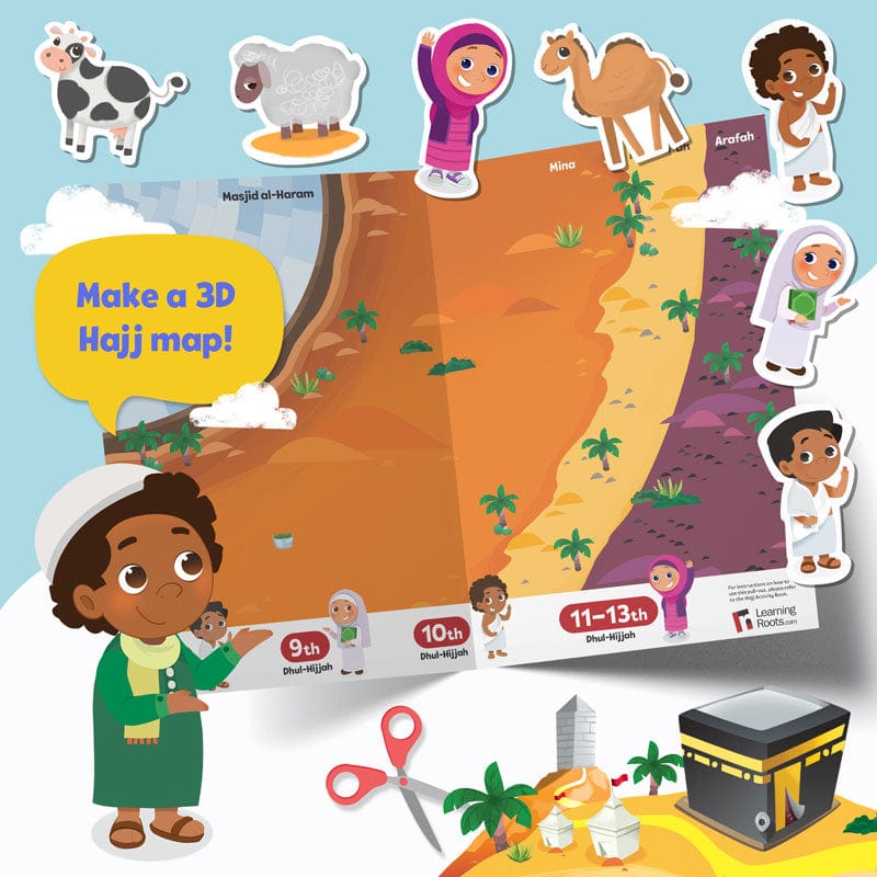 Hajj & Umrah Activity Book (Big Kids)