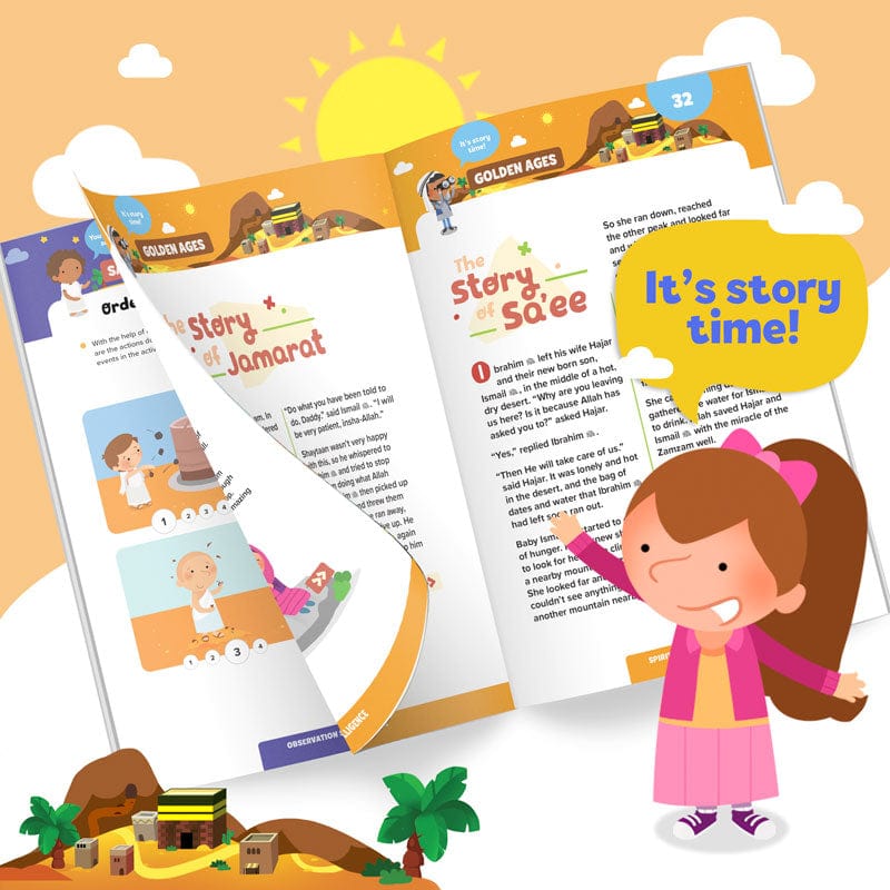Hajj &amp; Umrah Activity Book (Little Kids)