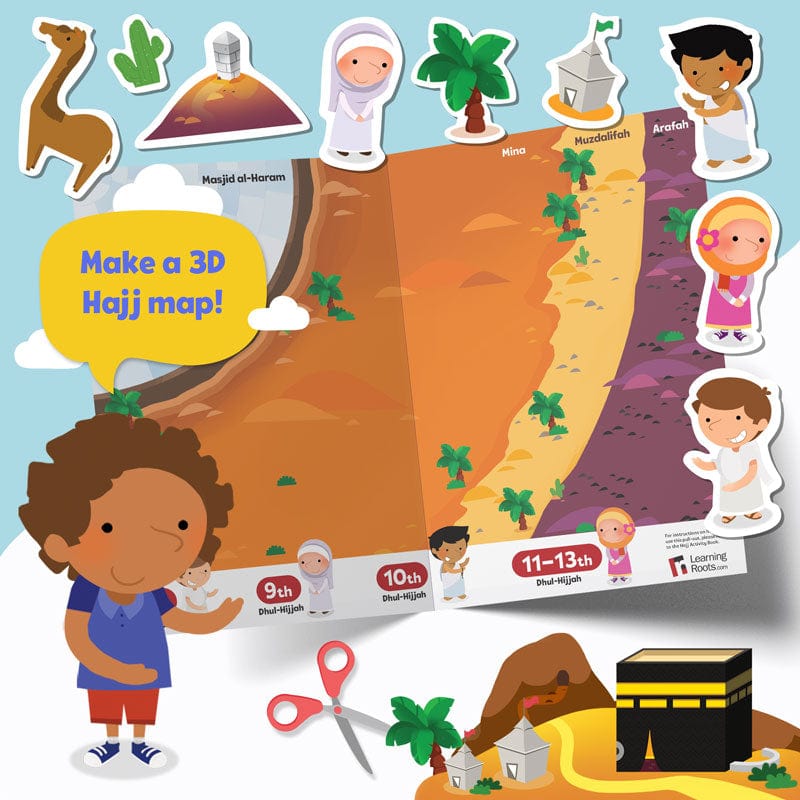 Hajj &amp; Umrah Activity Book (Little Kids)